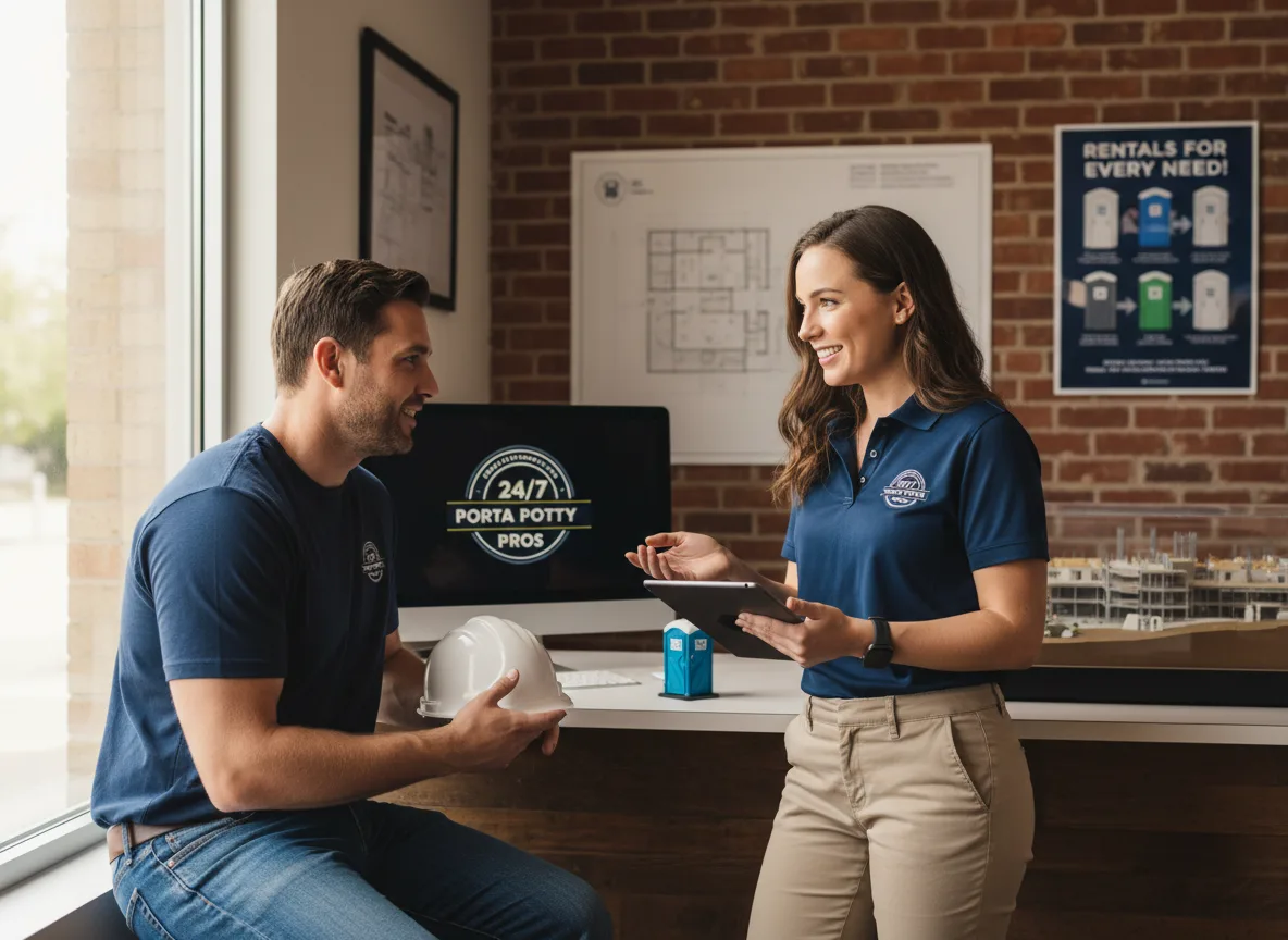 Flushing Toilet Rental Options in North Easton, MA